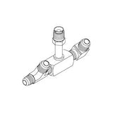 Manifold, (Tilt Power)-Midmark Tables/Chair Part: 014-0136-00/MIM222
