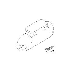 Cap, Top End - Midmark Ritter Table Part: 053-0412-00/MIC171