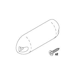 Cap, Top End Velcro Midmark Ritter Table Part: 053-0257-00/MIC172