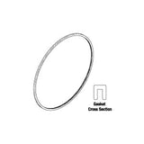 Gasket, Seperator Lid PowerVac Dental Vacuum Part: 053-2159-00/VPG107