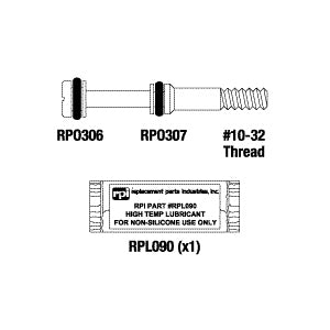 Valve, Stem Kit - Midmark Autoclave Part: 002-0247-00/RCS098