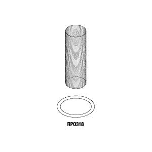 Element, Strainer For Midmark CV Series Dental Vacuum Part: VPE012