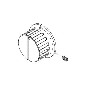 Knob, Timer - Midmark Ritter M7 Autoclave Part: 053-1008-01 / RCK111