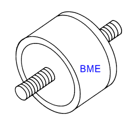 Booth Medical - Midmark Ritter - Motor Mount (OEM Part No: 141573)