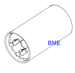 Booth Medical - Midmark Ritter - Motor Starting Capacitor (OEM Part No: 171421)