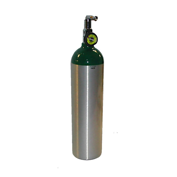 Mada MD Cylinder, Post Valve, On/Off Toggle, Gauge, CGA-870 - 1503E