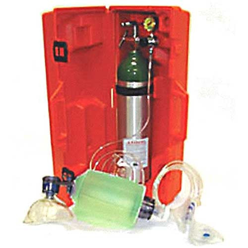 Booth Medical - Mada D Emergency Resuscitation Kit with Hard Carry Case - 1528BE