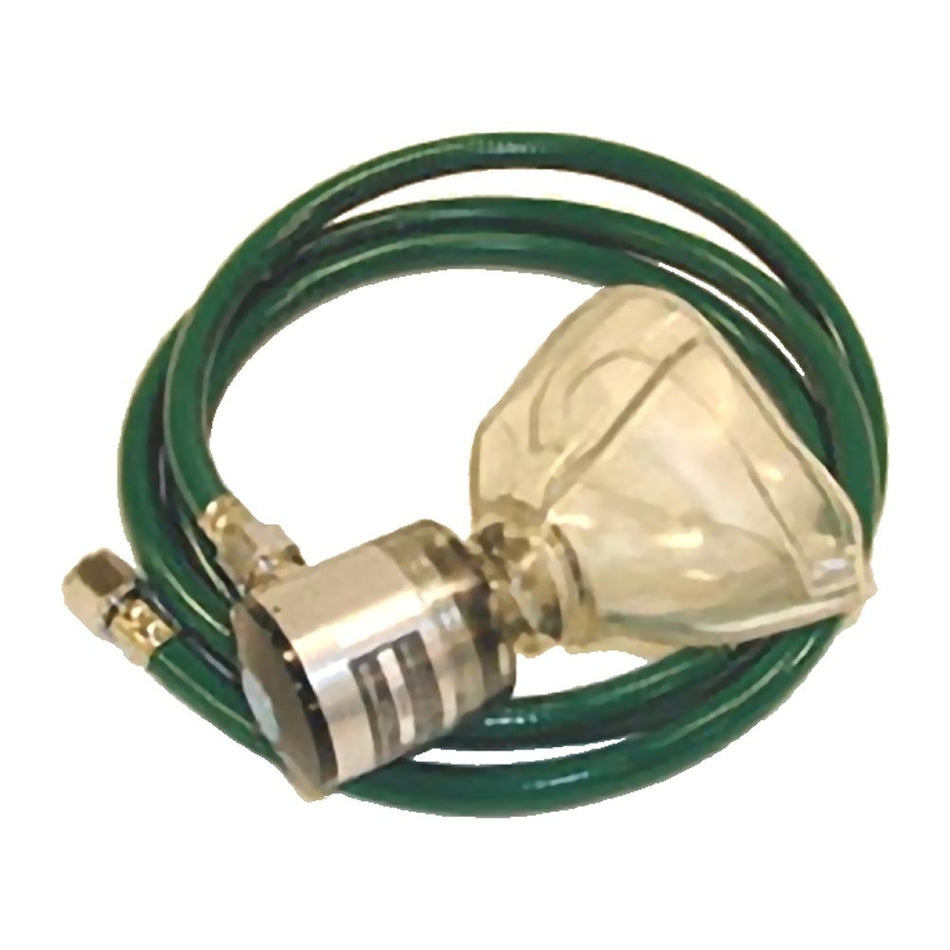 Oxygen Powered Demand Valve w/Mask - Mada Medical - 1534MA