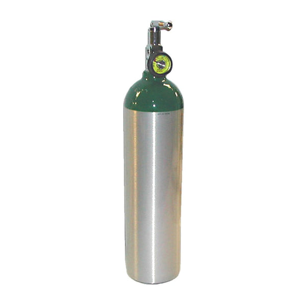 Mada E Cylinder, Post Valve, On/Off Toggle, Gauge, CGA-870 - 1603E