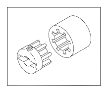 Gearbox Coupler For Giraffe Omnibed Infant Incubators & Warmers - OMC049