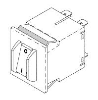 Power Switch/Circuit Breaker For Giraffe Infant Incubator & Warmers - OMS034