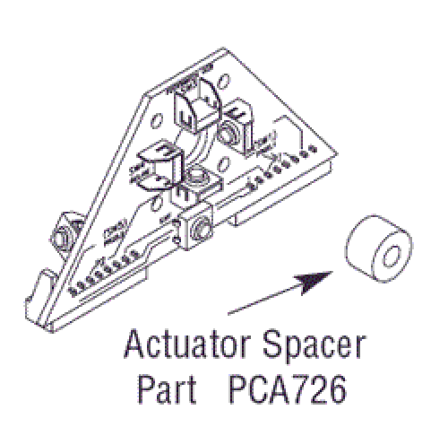 Foot Switch Assy PC Board - PCB730 (OEM No: 040988)