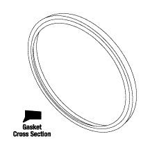 Booth Medical - Gasket, Door  Pelton Crane Magnaclave Part: 004497/PCG019