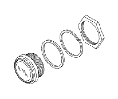 Sight Glass (Oil) For Dental Compressor - PCG634