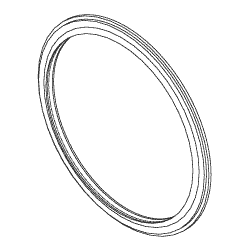 Booth Medical - Gasket, Door Pelton Crane OCM or GN  Autoclave Part: JETOCM