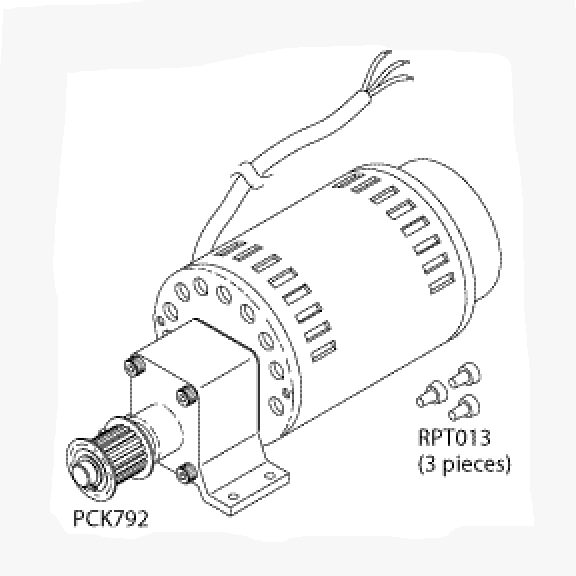 Lift Motor For Chairman Chair - PCM745 (OEM: 017628/007881)