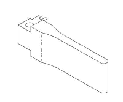 Foot Switch Pedal For Chairman Chair - PCP721 (OEM: 007595)