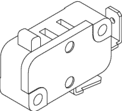 Foot Switch Microswitch - PCS722 (OEM No: 023944)