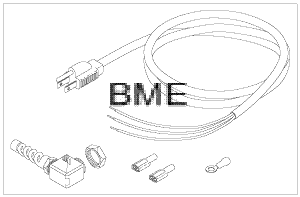 Booth Medical - Cord, Power Scican Statim 2000 Autoclave Part: 01-10057S/SCK025