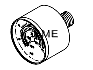 Booth Medical - Pressure Gauge - AMG163 (OEM No: P93910-142)