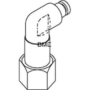 Booth Medical - Push-In Elbow Fitting - RPF377