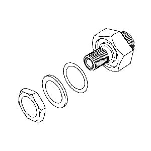 Coupling, Condensor, Kit Vent -Pelton & Crane Part: 1539449/PCK171