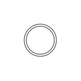 O-ring, Main Valve Pelton Crane Autoclave Part: 004000/RPO355
