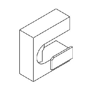 Block, Catch Assembly Pelton OCR Autoclave Part: 00444/PCC160