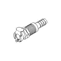 Drain, Female Quick Connect Fitting, White Part:1881130/RPF428