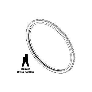 Gasket, Door OCR(+)/900 Series Autoclave Part: 004341/PCG015