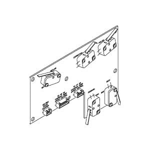 Board, PC Limit Switch Chairman 5090 Part: 3006629/PCB733