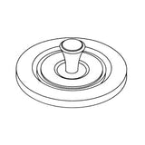 Cover, Reservoir Pelton OCM, OCR Autoclave Part: 004287/PCC121