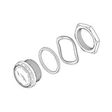Oil, Sight Glass For Pelton Dental Compressor Part: 004848/PCG634