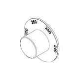 Knob, Temperature Pelton Magnaclave Part: 004625/PCK243