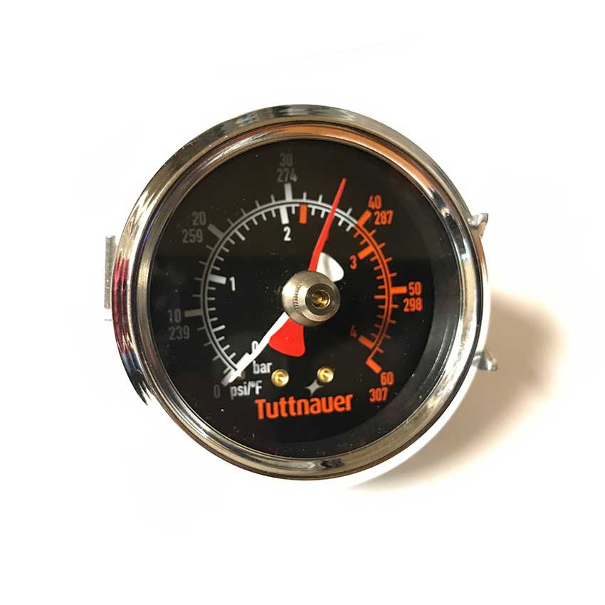 Gauge,Pressure 0-60/Tuttnauer Autoclave Part: 02300011/TUG01