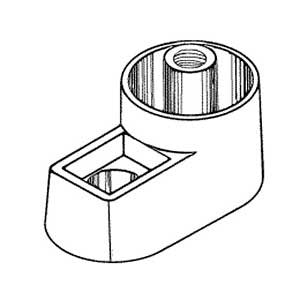 Booth Medical - Midmark Ritter Autoclave - Pressure Gauge Mounting Base - Part RCB034