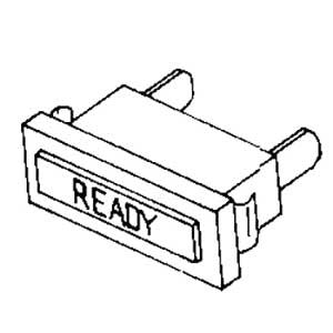 Lamp, "Ready" MTD Ritter 1200/1250 Part: 40319/RCL030