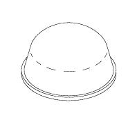 Centrifuge Bumper/Foot, 4/pkg. - RPB896