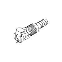 Booth Medical - Female Quick Connect Fitting, White - RPF428 (OEM No: 1881130)