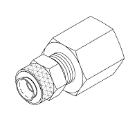 Female Connector For MC-201/202 FS Dental Vacuum (1/4" Poly x 1/4") - RPF936