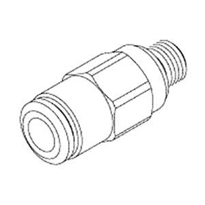 Connector, Male DSD Medivators Endoscope Reprocessor Part: RPF986