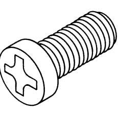 Screw, Metric M4 X 8 For Tuttnauer Manual Autoclaves Part: RPH130