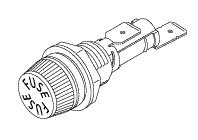 Fuse Holder For Dental Vacuum - RPH989