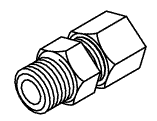 Booth Medical - Connector, Male Midmark M9/M11  Autoclave Part: RPF228