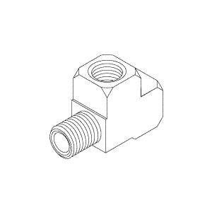 Tee, Street (1/4" NPT) AirStar Dental Compressor Part: RXF030