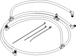 Booth Medical - Return Hose Kit - P/No. 002-0021-00