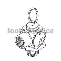 Booth Medical - Valve, Safety Relief Valve/Barnstead Autoclave Part: 64746/RCV082