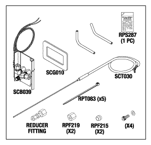 Booth Medical - Bracket, Probe Kit Scican Statim Autoclave Part: 01-100570S/SCK038