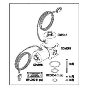 Manifold, Valve Assembly NX Sterrad Sterilizer Part: SDA048