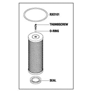 Cartridge, Oil Mist Filter 100NX Sterrad Part: 2554623001/SDF061